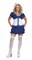 The Costume Center Blue and White Women Adult She's On Sail Halloween Costume - Small